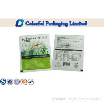 Colorful seasoning Resealable Stand up Pouches With Hanger